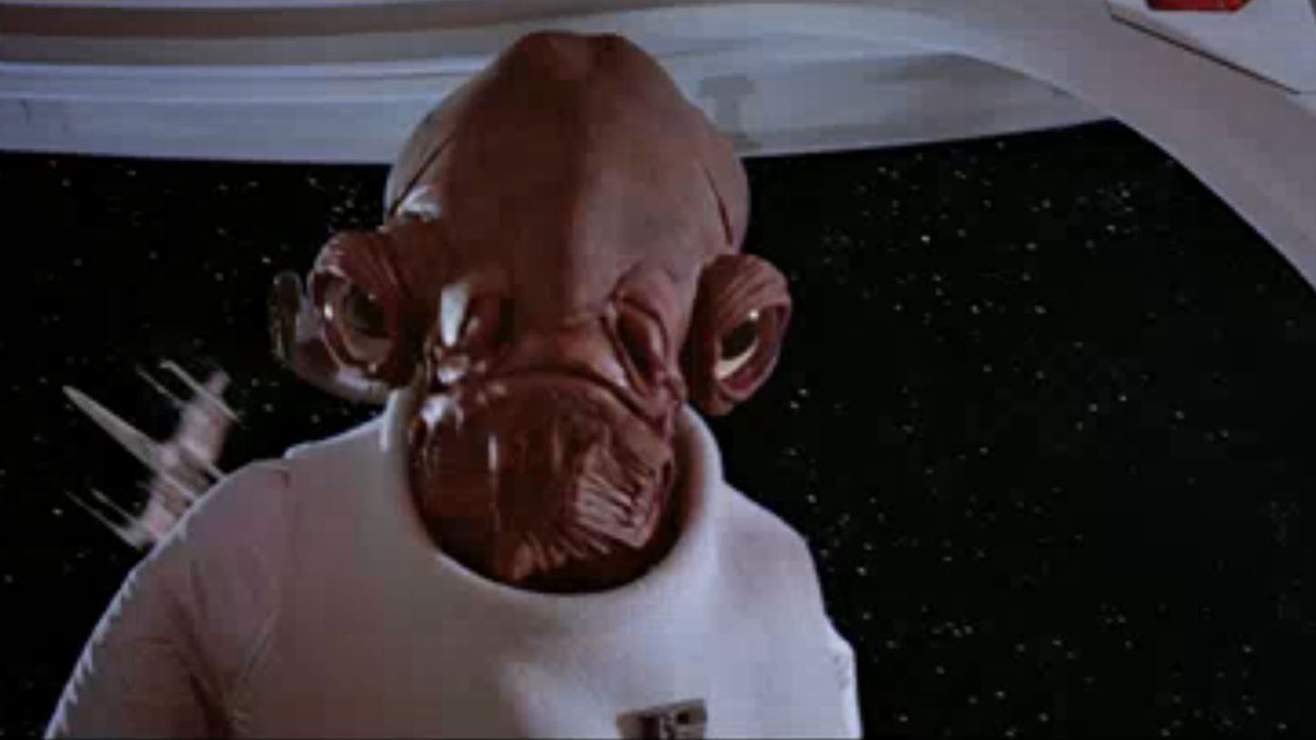 Admiral Akbar from Star Wars: Return of the Jedi
