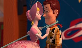 Bo Peep and Woody in Toy Story 2