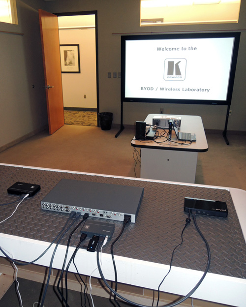 Kramer Electronics Opens BYOD/Wireless Lab