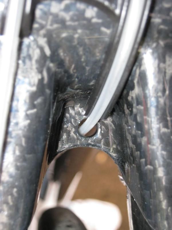 Under the bottom bracket of the Colnago C59