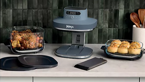 Ninja Crispi Pro 6-in-1 Countertop Glass Air Fryer