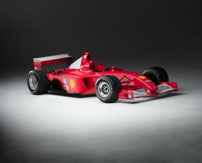 Images of the 2001 Ferrari Chassis 211