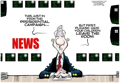 Political cartoon U.S. 2016 election mature content