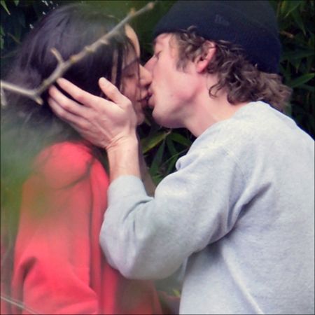 Jeremy Allen White and Rosalia hiking