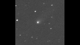 A 30-second exposure of the newly identified comet captured by the Canada-France-Hawaii Telescope in early September 2019.
