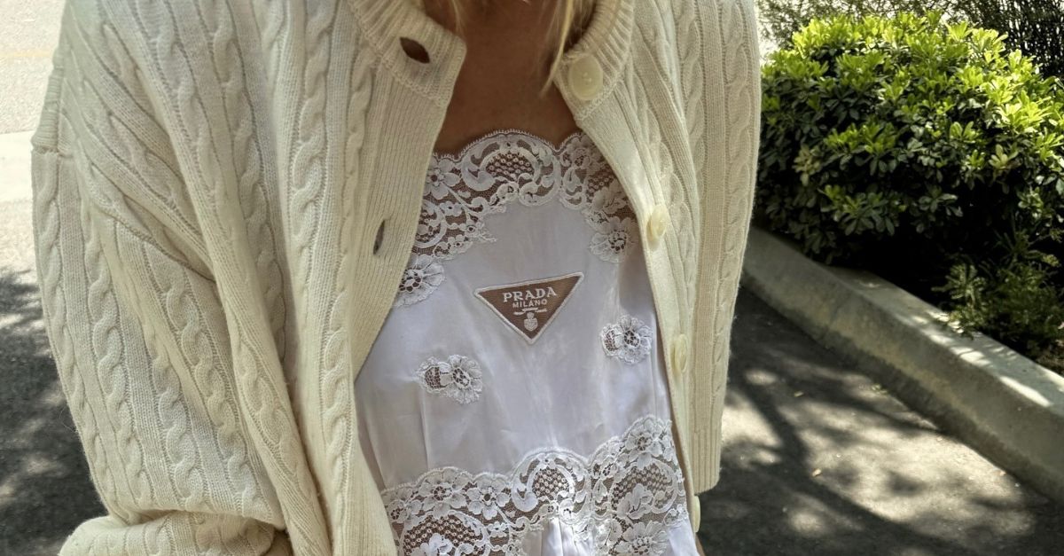The Fashion-Person Way to Make a White Dress Less “Boring”