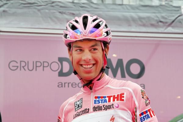 Richie Porte (Saxo Bank) was all smiles at the start line