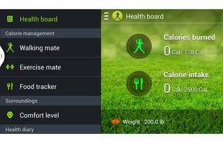 Samsung Galaxy S4 S Health