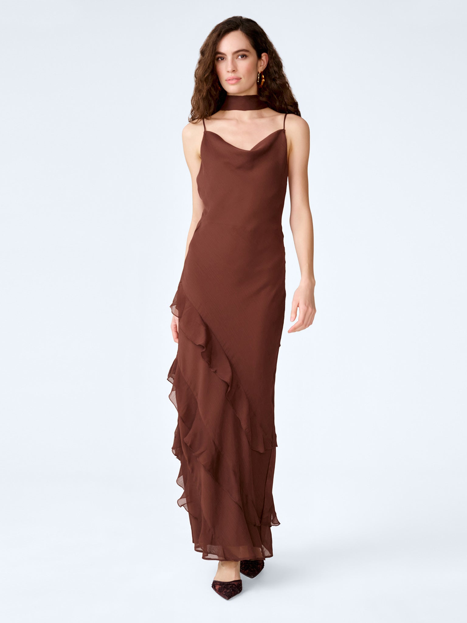 Taylor Dress in Chocolate - 4