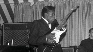 Beck’s idol Buddy Guy performs at the Marquee in the early 1960s.