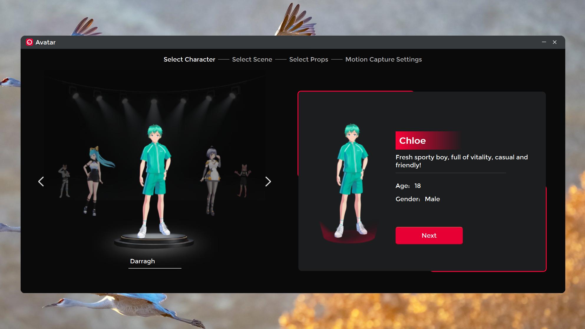Obsbot Tiny 3 Digital Avatar screenshots