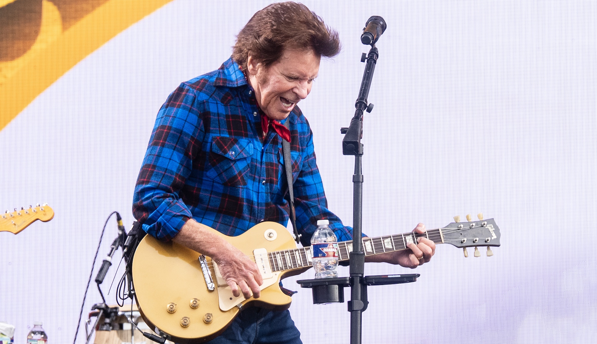 John Fogerty performs at the 2025 New Orleans Jazz & Heritage Festival at Fair Grounds Race Course in New Orleans, Louisiana on April 24, 2025