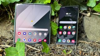 Galaxy Z Fold 6 and Galaxy S24 Ultra