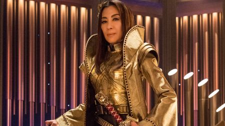 Michelle Yeoh as Emperor Georgiou in Star Trek Discovery