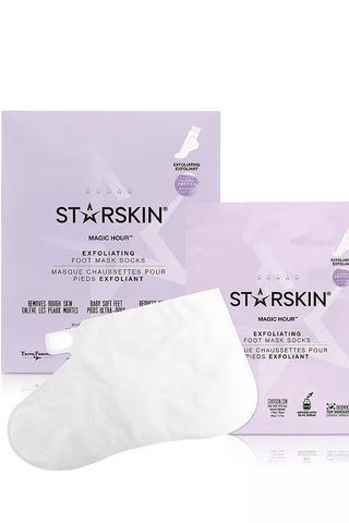 STARSKIN Magic Hour Exfoliating Foot Mask Socks