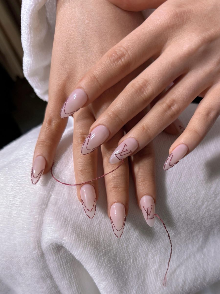 Sabrina Carpenter's nails at the 2025 Met Gala.