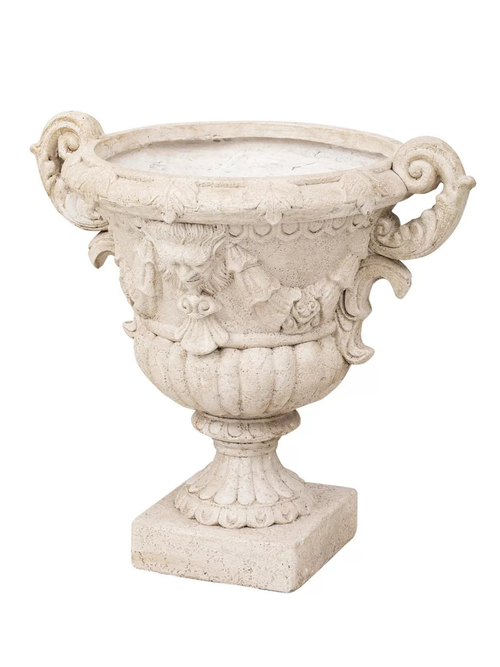 Classical Relief Urn Planter 