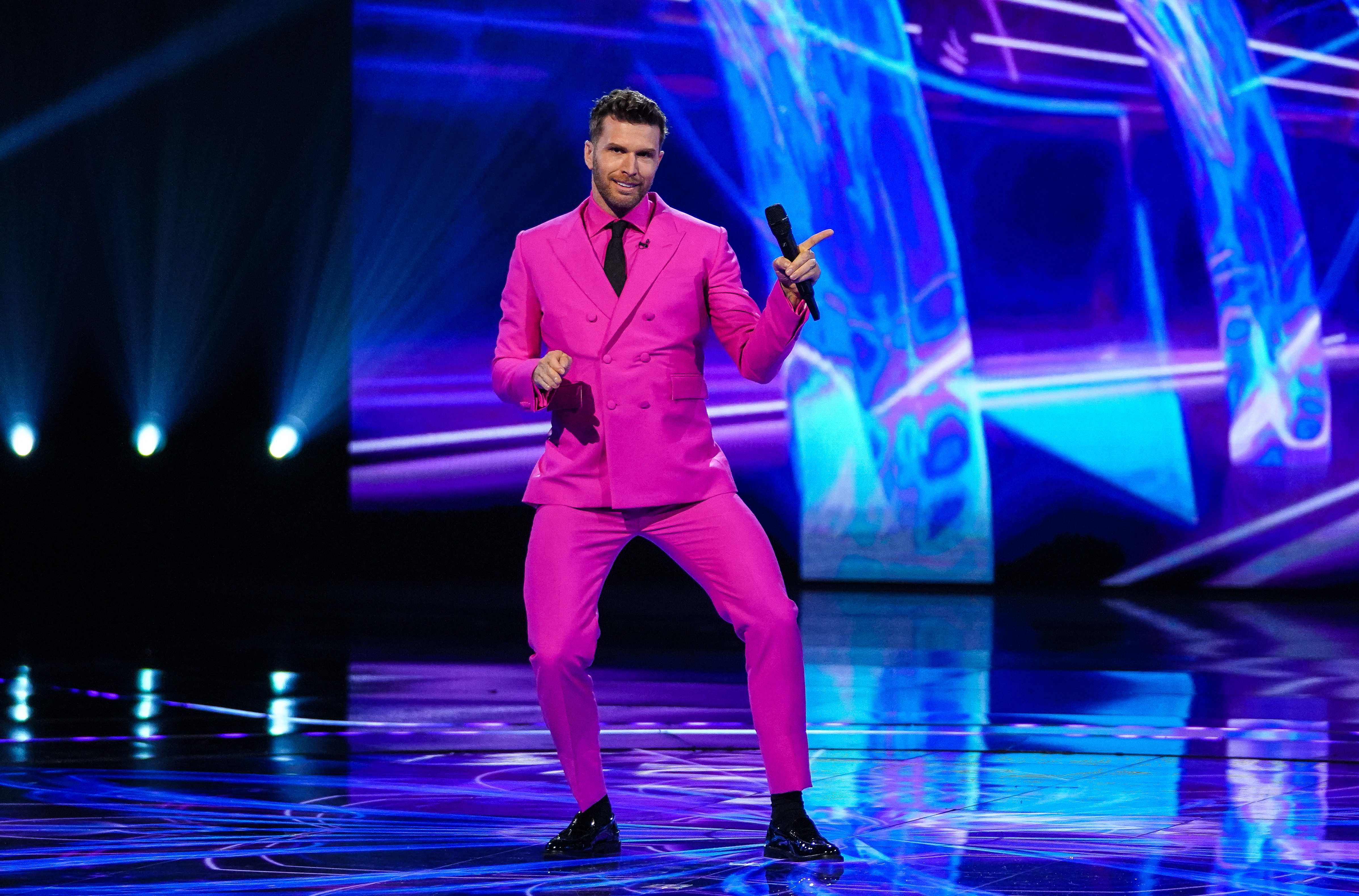 Joel Dommett needs to keep moving.