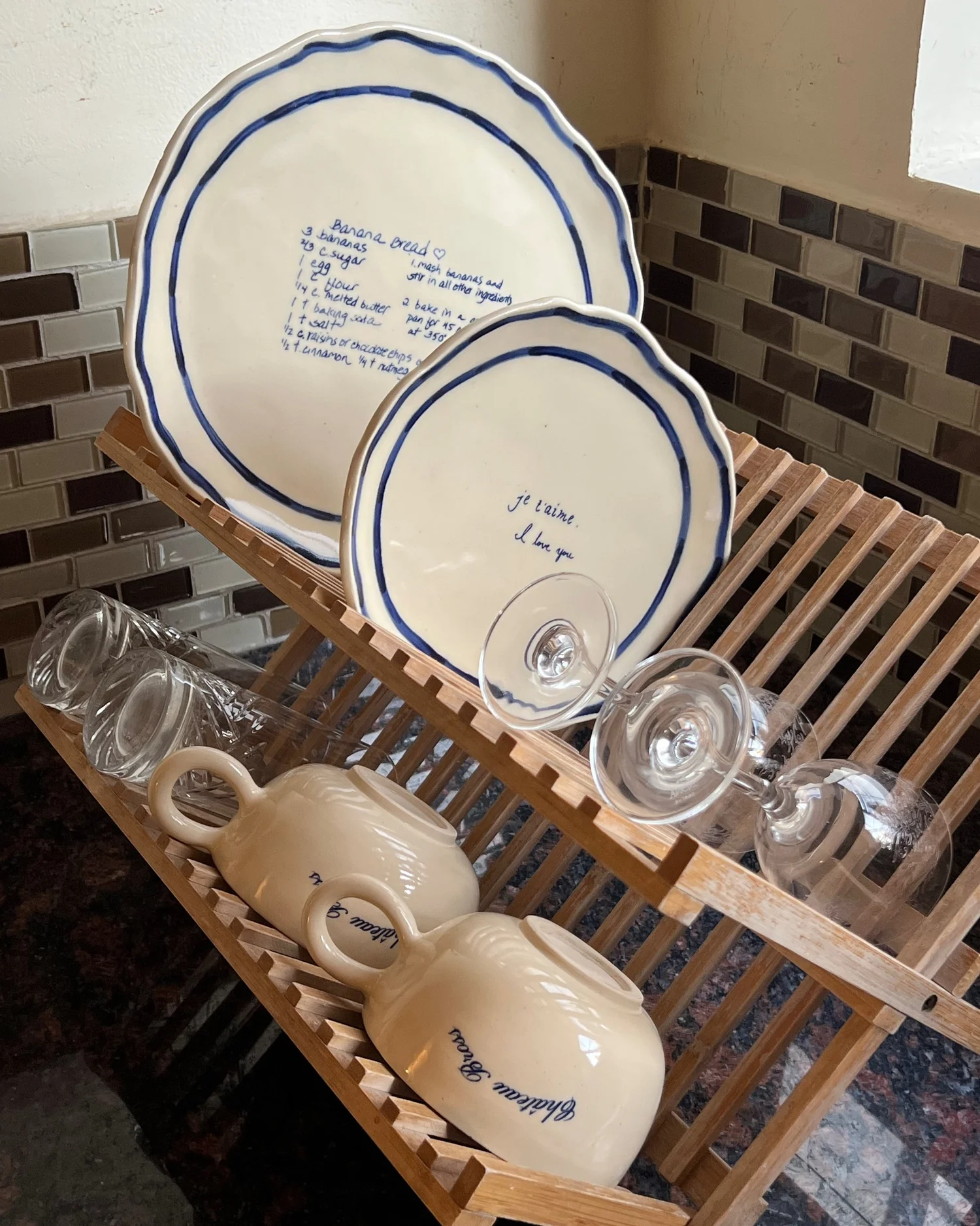 Custom Heirloom Plate &amp;mdash; Cosa