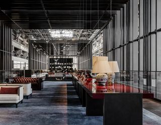 Shangri-La Shougang Park hotel, an industrial building reimagined by Lissoni & Partners