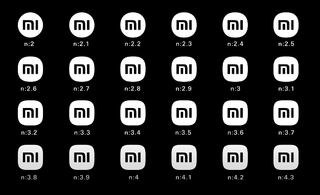 Xiaomi logo options