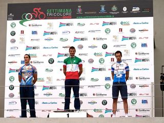 Antonj Orsani tops the junior podium