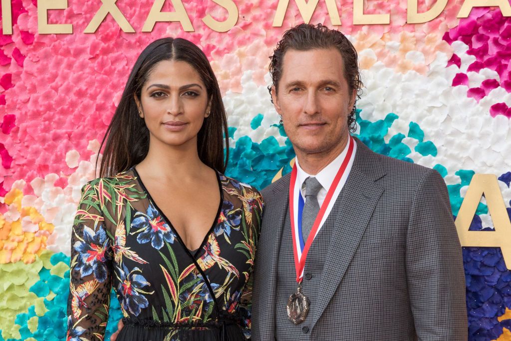 Camila Alves and Matthew McConaughey