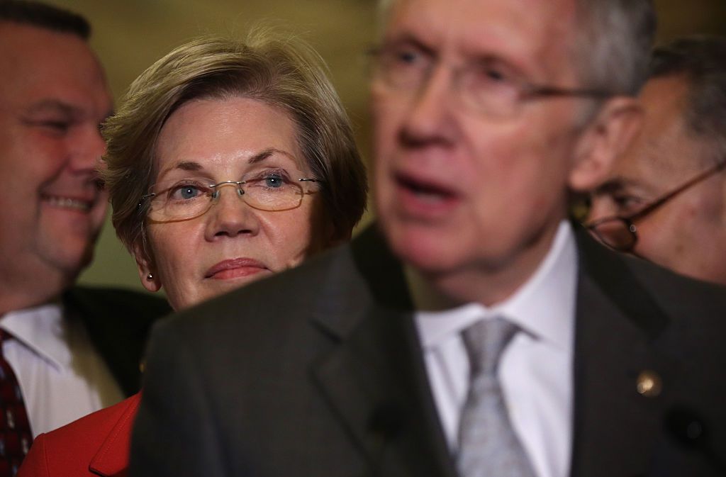 Harry Reid encouraged Elizabeth Warren to run for president.