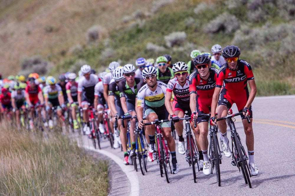 BMC leads up the final climb