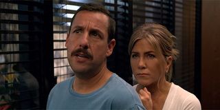 Just run from Sandler, Aniston's romance