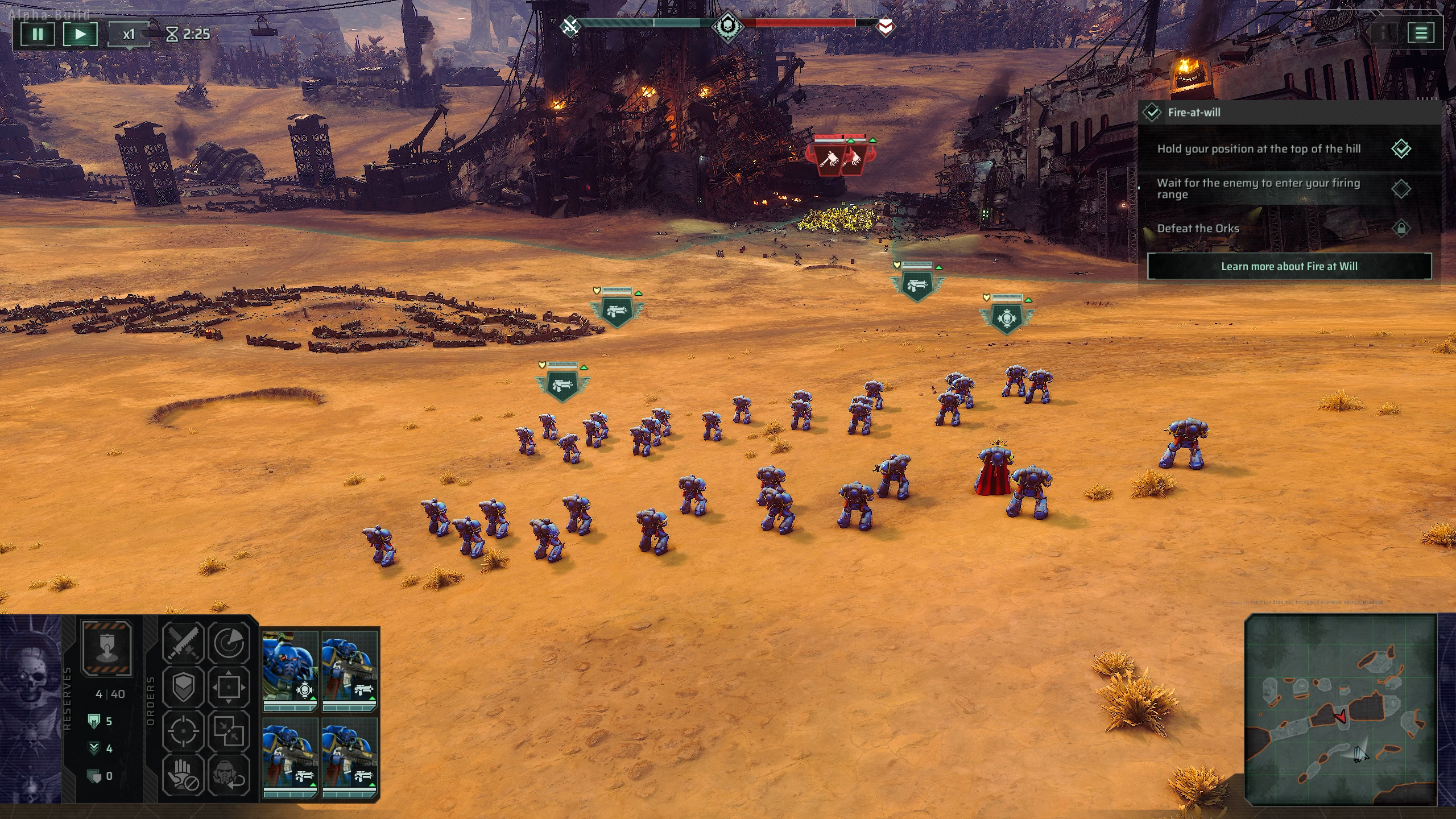 Total War 40k Gamescom demo