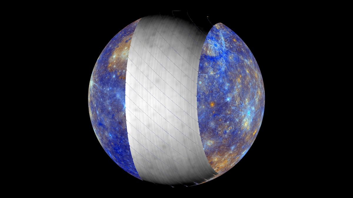 BepiColombo spacecraft flies by way of Mercury, sees volcanic simple and have an effect on craters