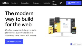 Website screenshot for Webflow