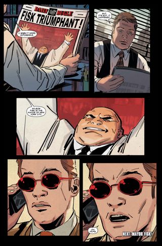 Wilson Fisk as the mayor of New York