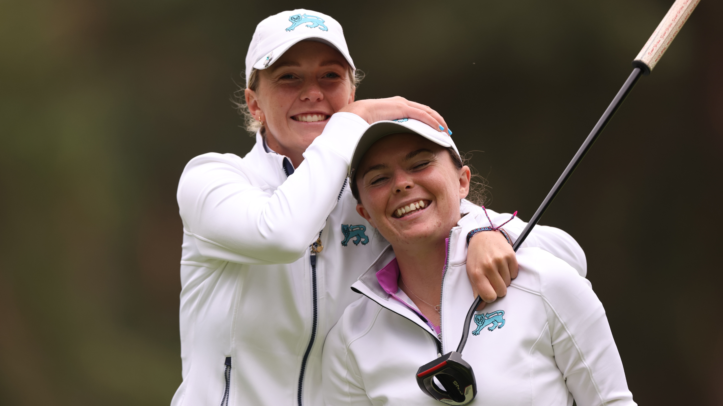 Patience Rhodes and Beth Coulter at the Curtis Cup