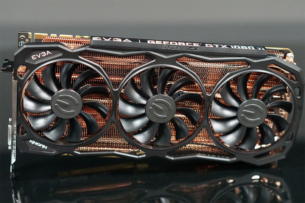 EVGA's GeForce GTX 1080 Ti Kingpin is loaded with sensors and