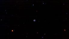 A near-perfect Einstein ring from the galaxy JO418. 