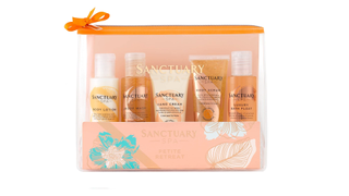 sanctuary spa mini bottles gift set