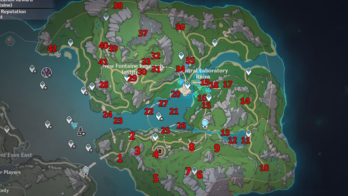 Genshin Impact Hydroculus locations | GamesRadar+