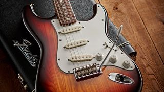 Pristine machine: this stunning 1982 Fender Squier JV Strat shows how finely built these early Japanese models were