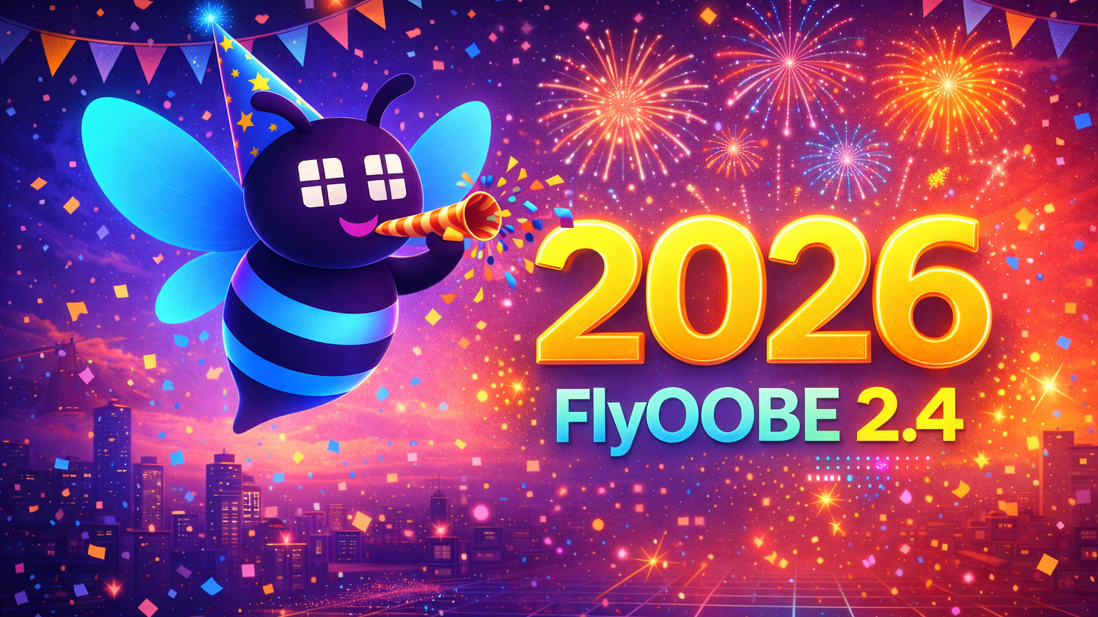 FlyOOBE version 2.4 released in 2026
