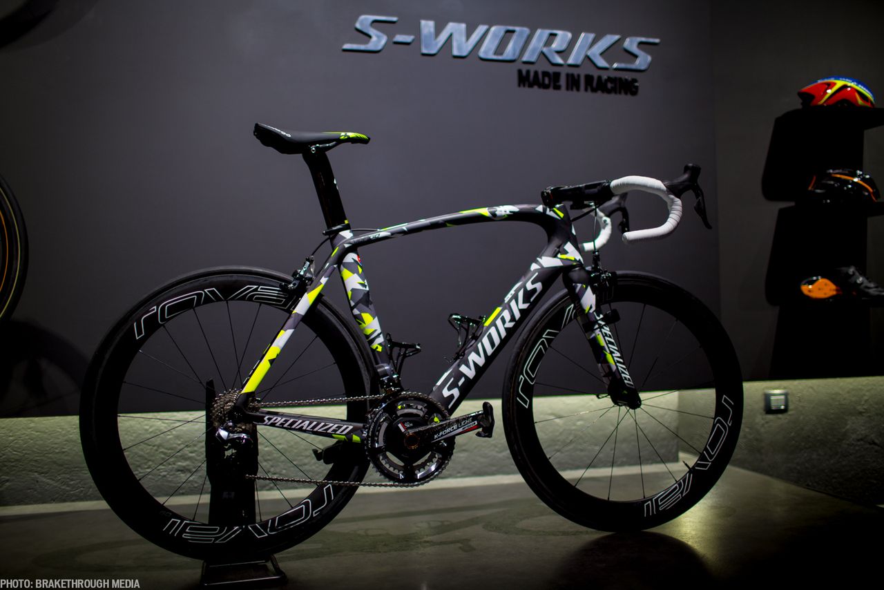 Peter Sagan's S-Works Sagan Camo Venge.