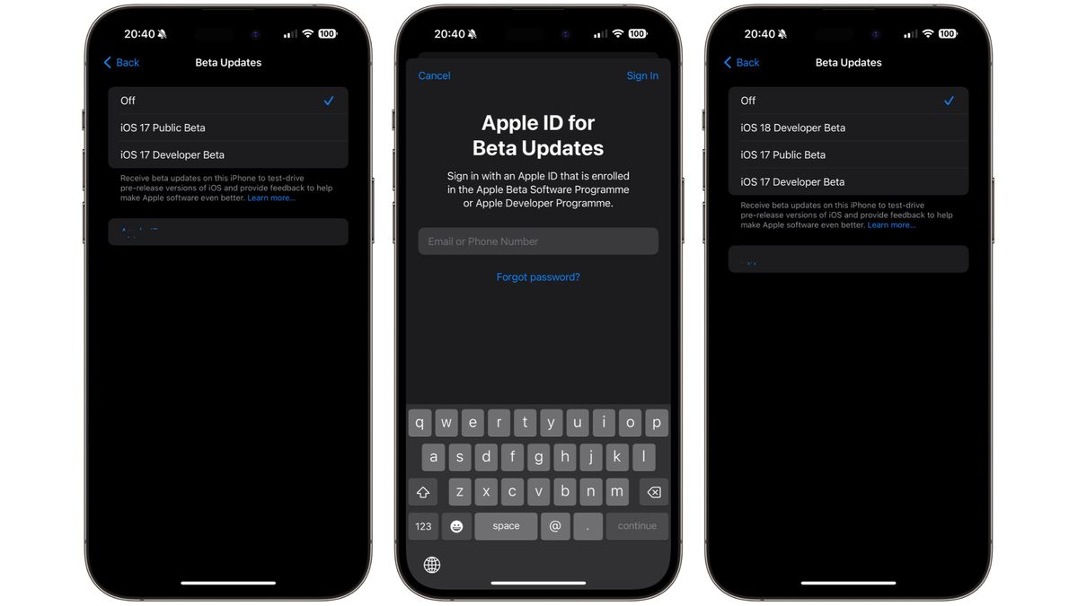 how to get ios 18 on iphone 15 pro