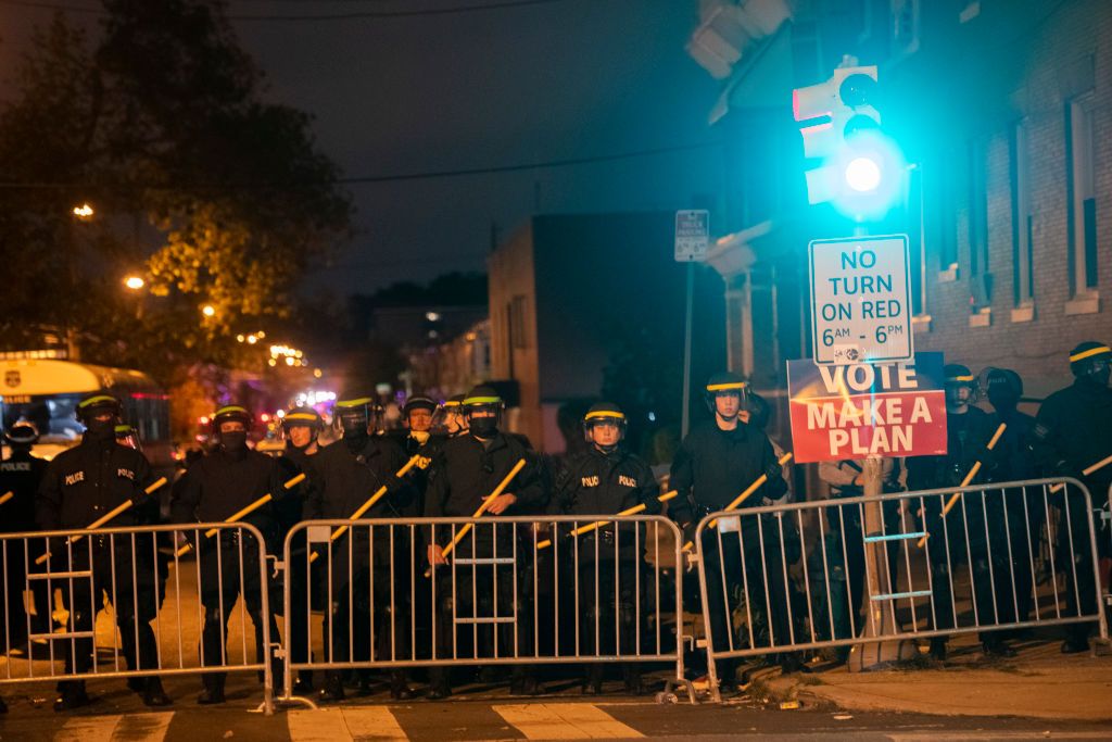 Police in Philadelphia.