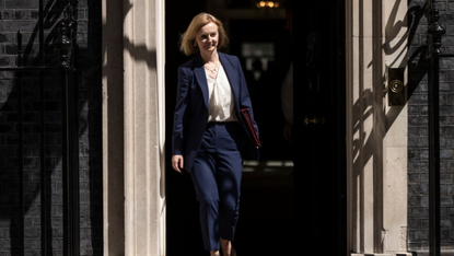 Liz Truss leaves No. 10 Downing Street