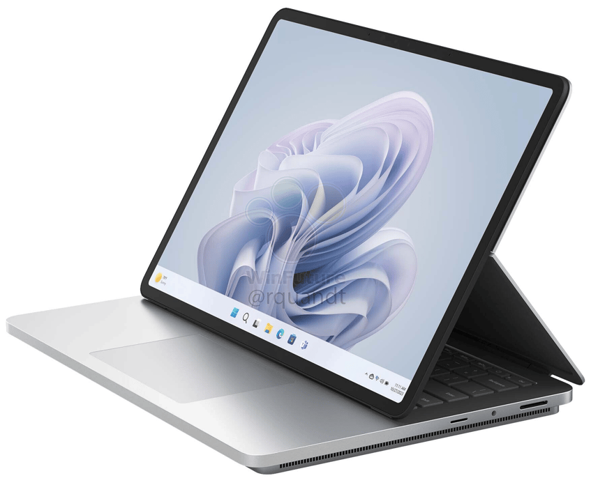 Surface Laptop Studio 2 renders