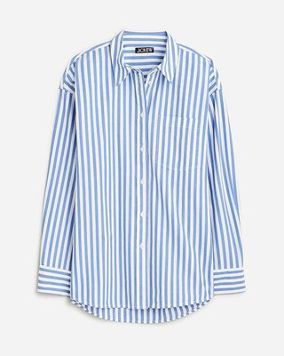 Étienne Oversized Shirt in Stripe Lightweight Oxford