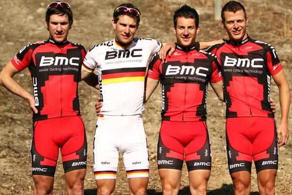 BMC Mountain Bike Team: Yves Corminboef, Moritz Milatz, Julien Taramarcaz, Balz Weber