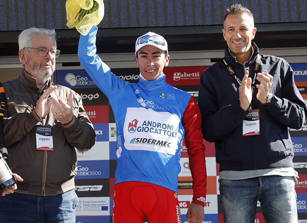 Ivan Ramiro Sosa (Androni Giocattoli-Sidermec) won the queen stage 3 and took the oveall lead at the Adriatica Ionica Race
