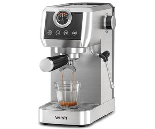 Wirsh espresso machine on a white background